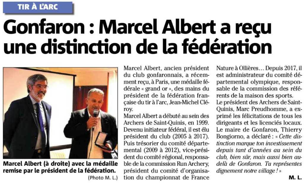 Grand OR Fédéral Marcel Albert 2024